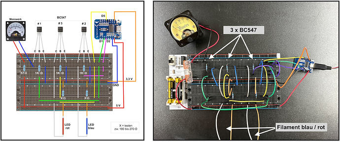 entwurf - breadboard
